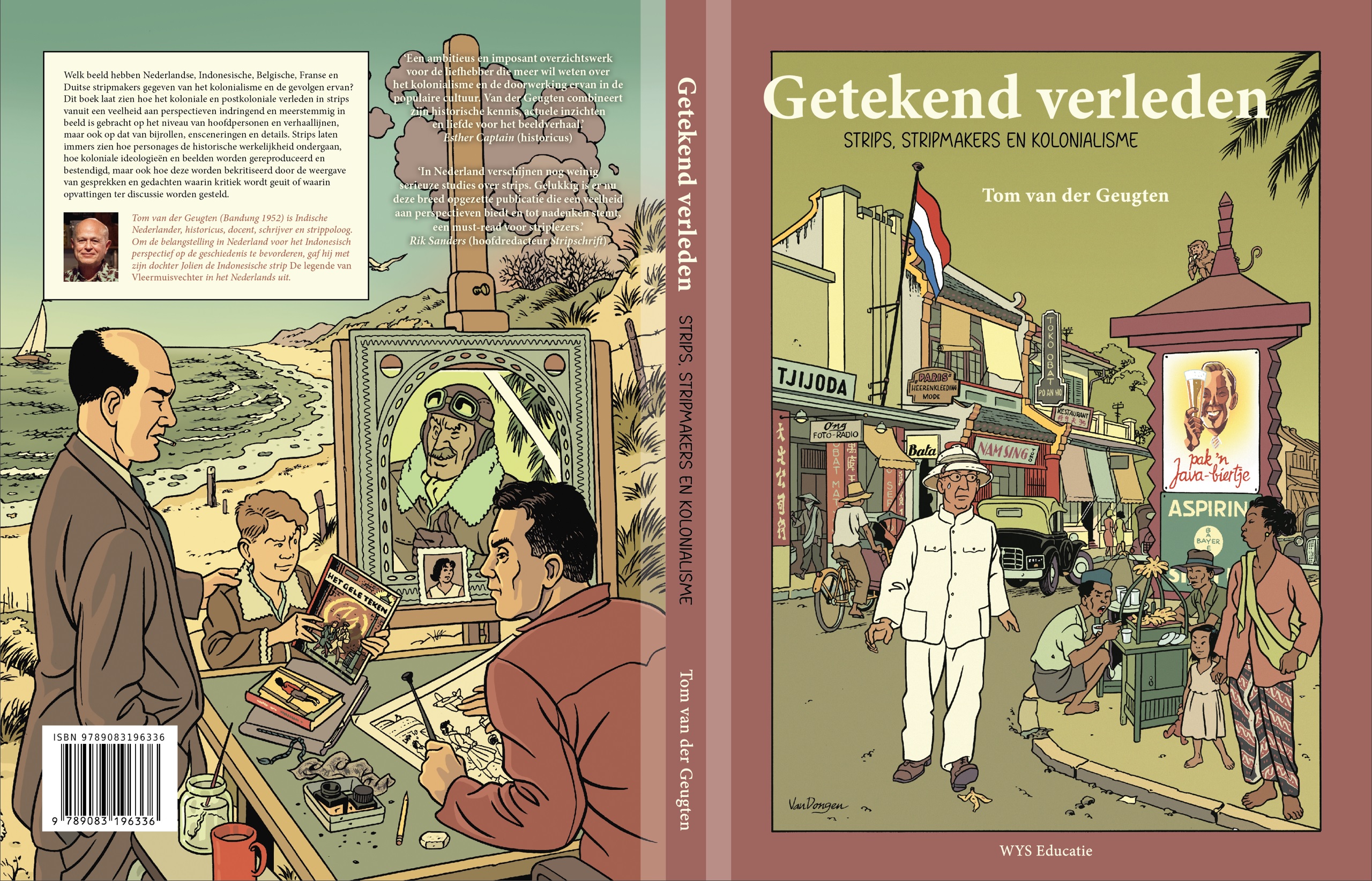 Omslag  van het stripboek Getekend verleden